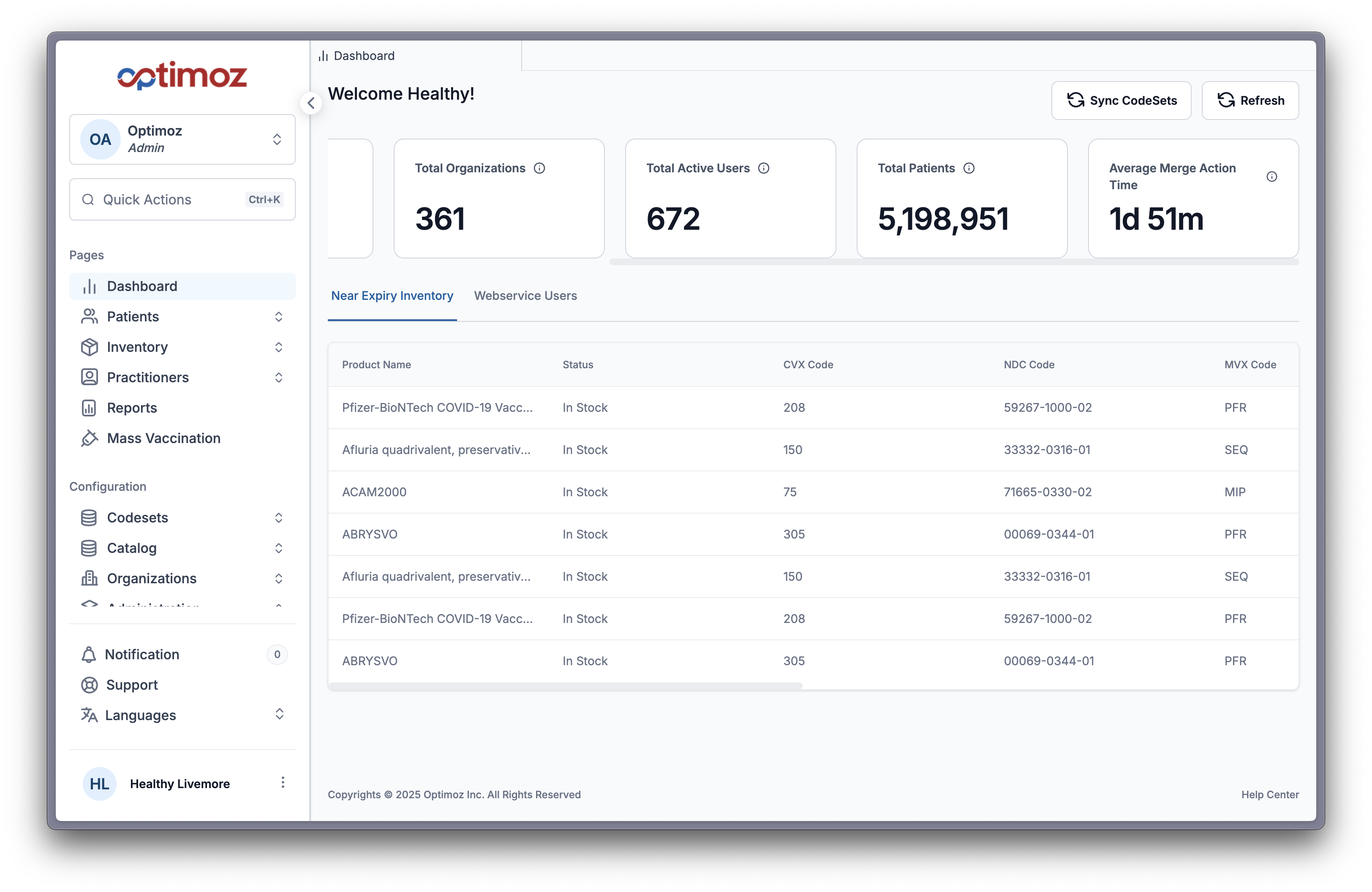 Real-Time Immunization Dashboard